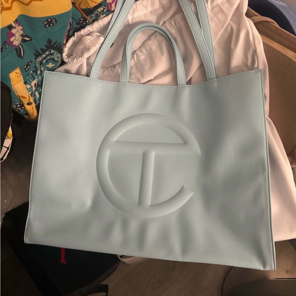 Telfar Pool Blue Large Bag